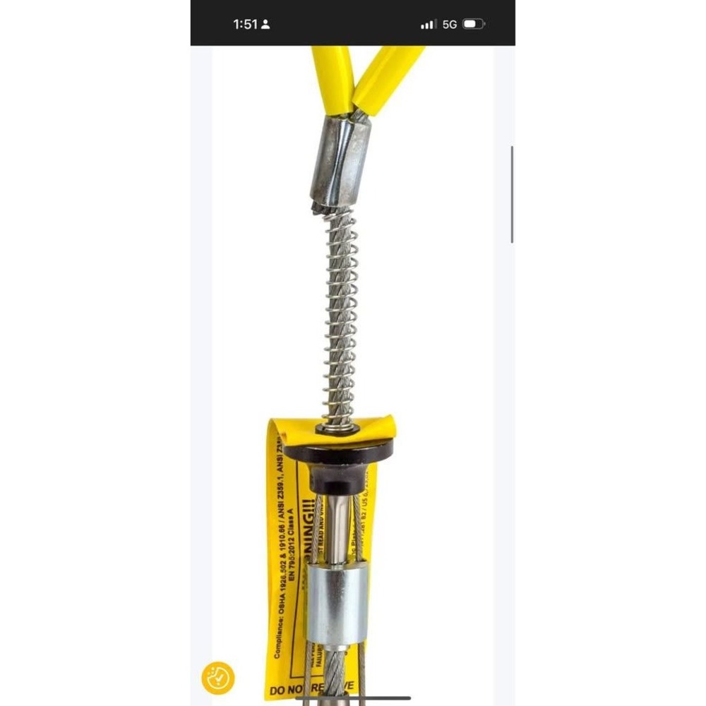Guardian G-Bolt 3/4" Removable 5000 lbf Concrete Anchor Construction